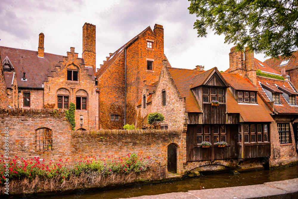 Fototapeta premium It's Historic Centre of Bruges, Belgium. part of the UNESCO World Heritage site