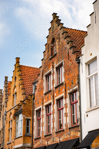 It's Architecture of the Historic Centre of Bruges, Belgium. part of the UNESCO World Heritage site