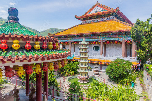 PENANG, MALAYSIA - MARCH 21, 2018: Kek Lok Si Temple in Penang island, Malaysia