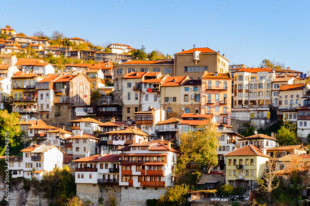 Cityscape of Veliko Trnovo, Bulgaria