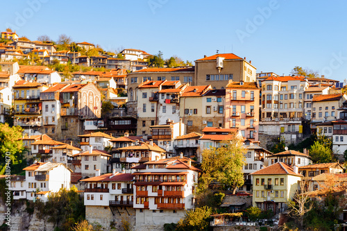 Cityscape of Veliko Trnovo, Bulgaria photo