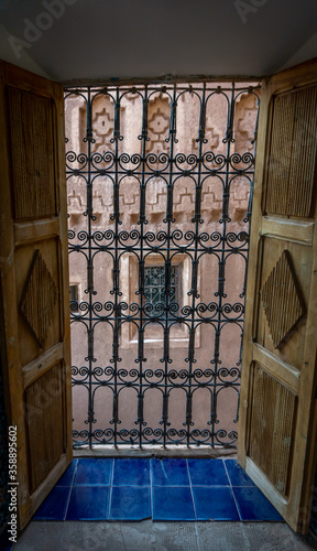 Ancient Citadel-city of Ourzazate, World Heritage Site in Morocco, Africa.  photo