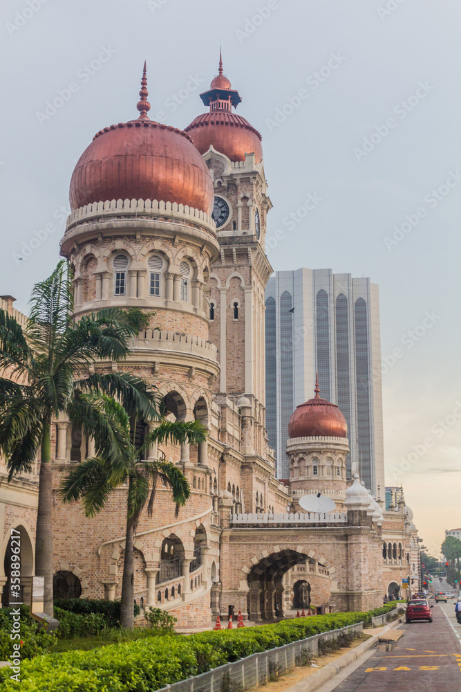 Sultan Abdul Samad Building in Kuala Lumpur, Malaysia