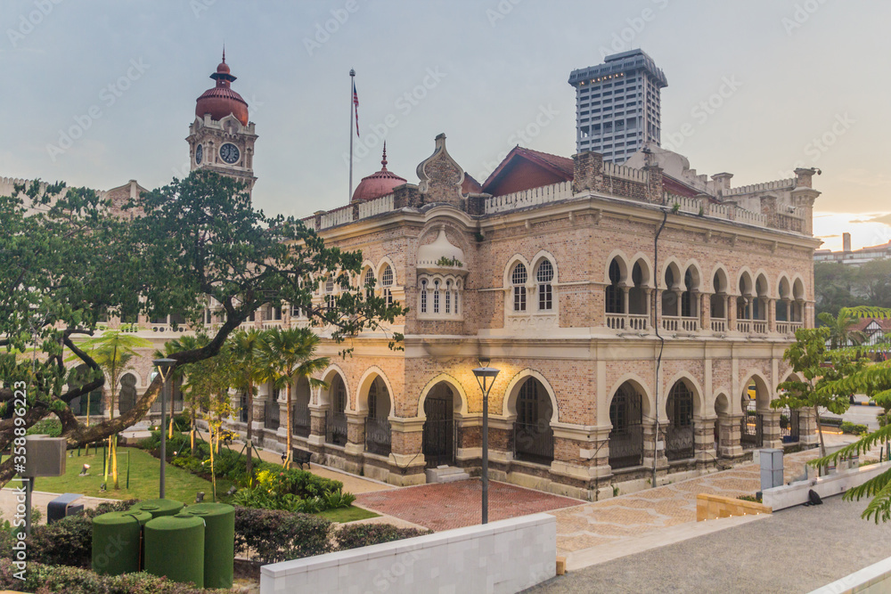Sultan Abdul Samad Building in Kuala Lumpur, Malaysia