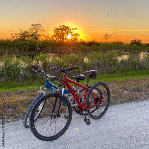 bicycle on the beach