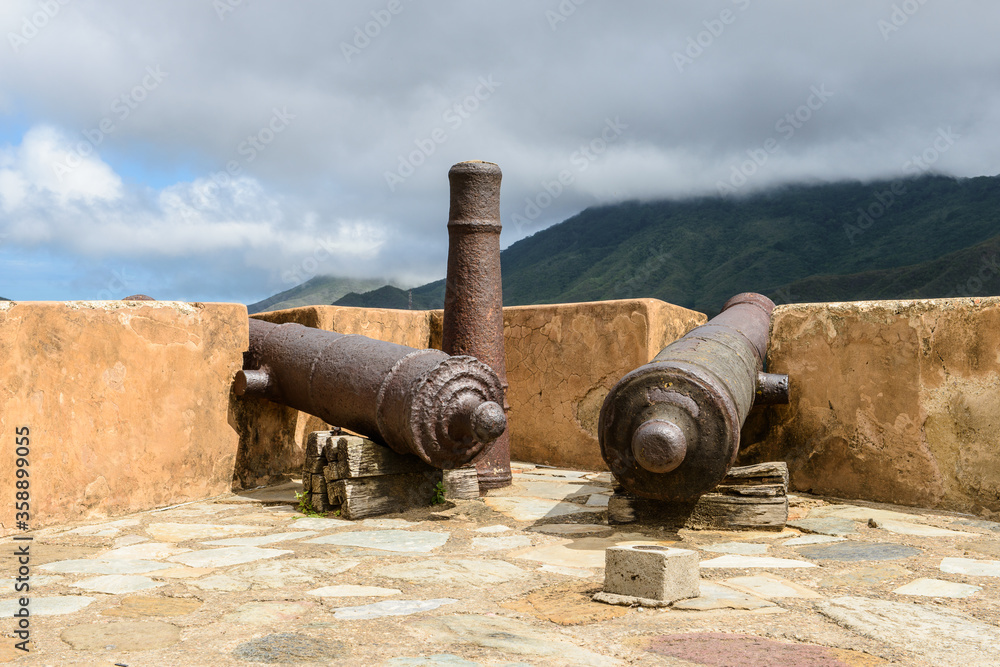 It's Castillo Santa Rosa (Santa Rosa Castle), historic fort in L