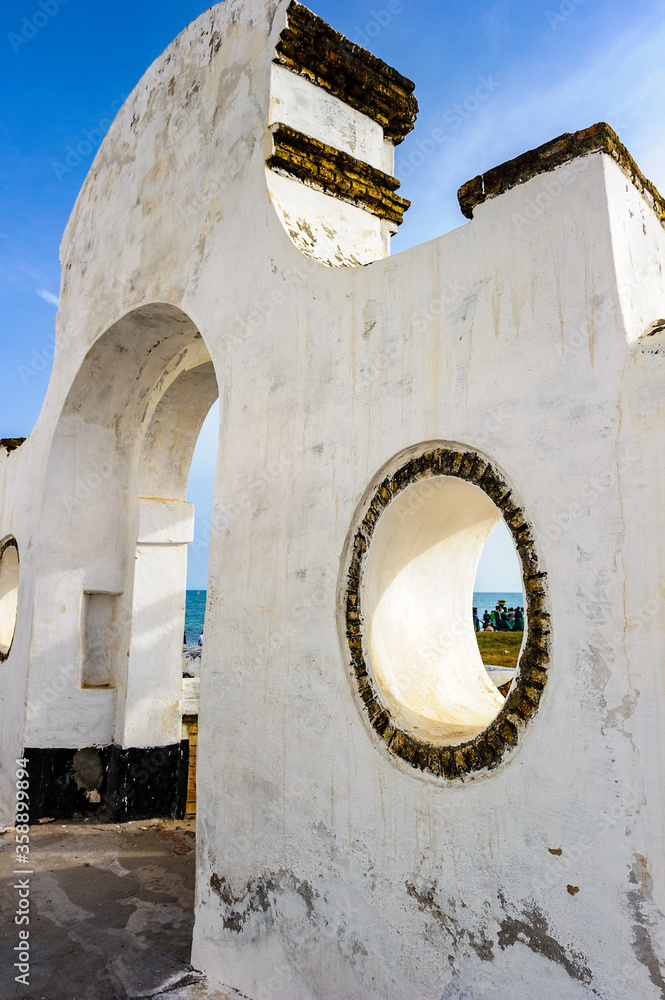 It's Elmina Castle, Accra, Ghana, Africa. Embarkation point from Africa to America