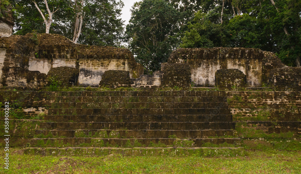 It's Mayan largest ceremonial complex. Tikal city, Lost World, G