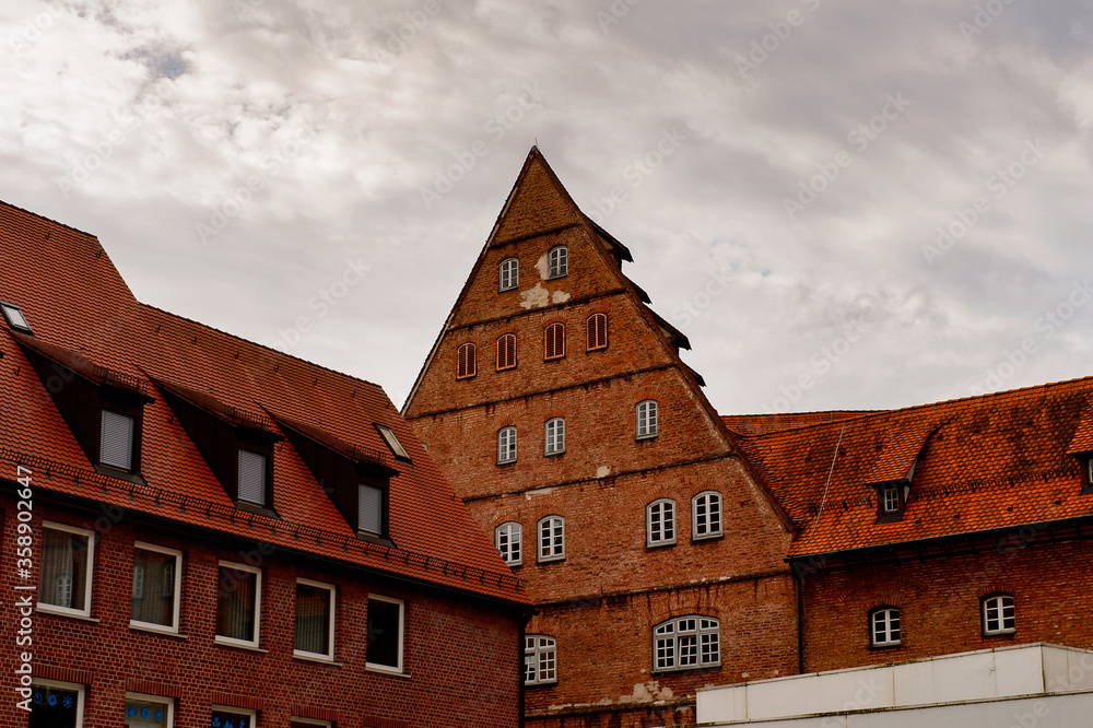 Architecture of Ulm,  Baden-Wurttemberg, Germany