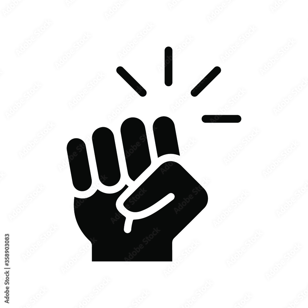 Hand knocking on door icon. Solid style. Vector illustration. EPS 10 Hand knocking on door icon. Solid style. Vector illustration. EPS 10