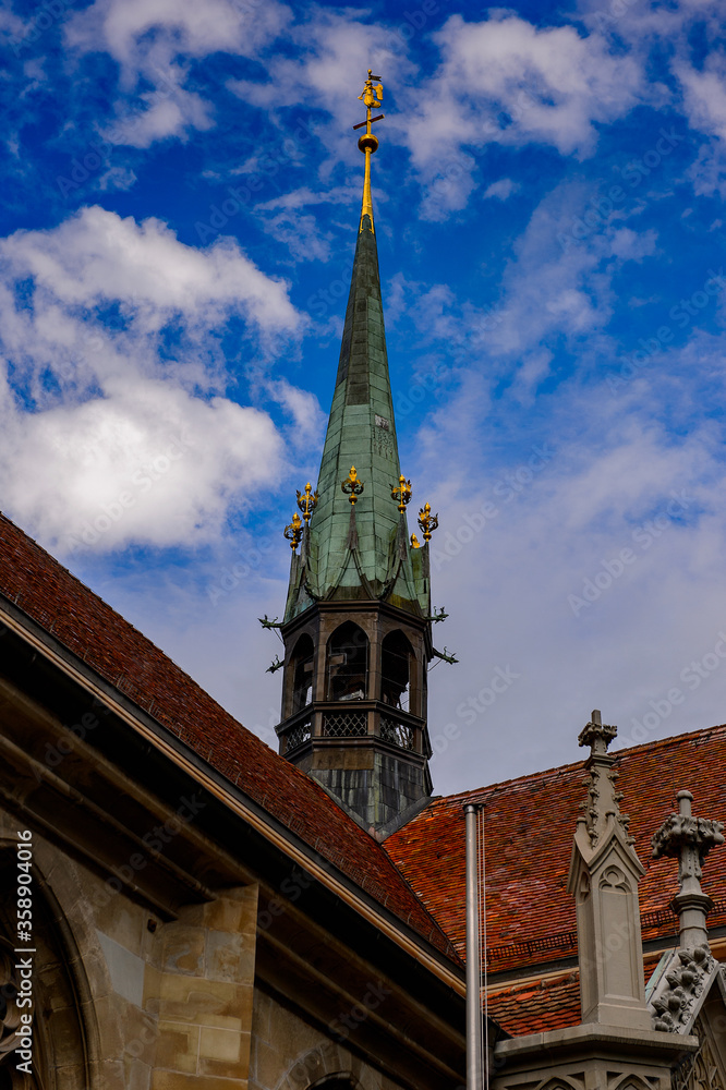 Architecture of Konstanz, a small town in Germany