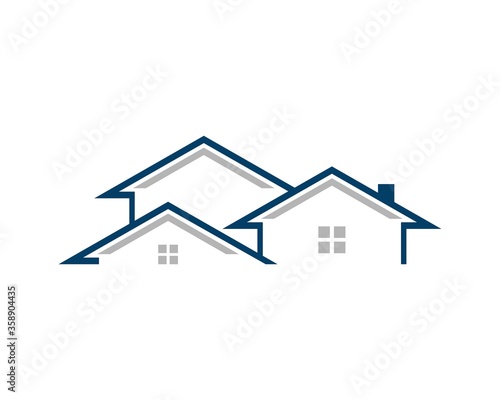 Simple rooftop real estate