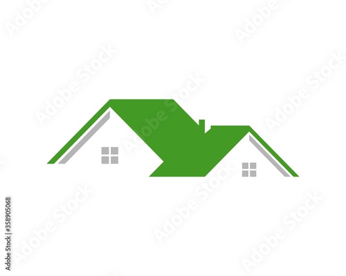 Simple eco green real estate