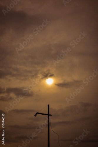 cross in the sky