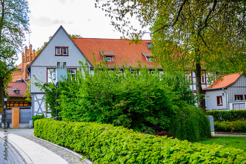 Wallpaper Mural It's Typical colorful architecture in Wernigerode, a town in the district of Harz, Saxony-Anhalt, Germany Torontodigital.ca