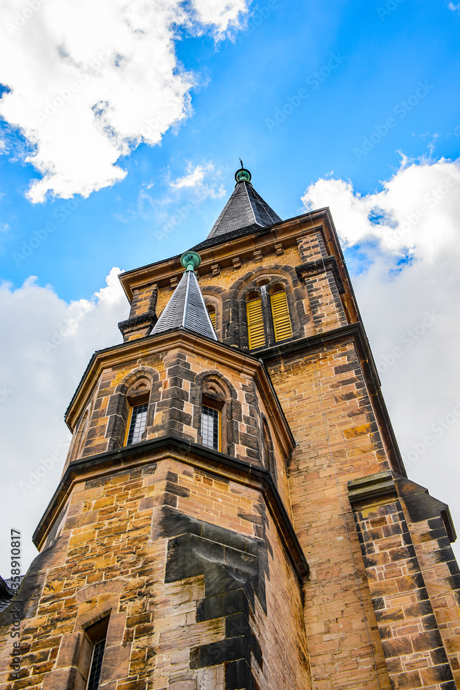 It's Church in Wernigerode, a town in the district of Harz, Saxony-Anhalt, Germany