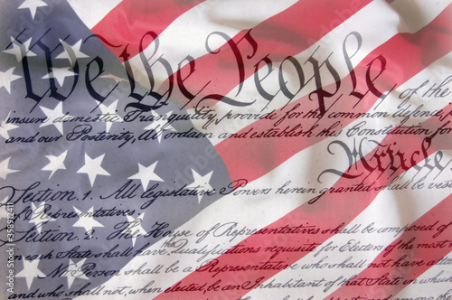 Flag USA as a patriotic background