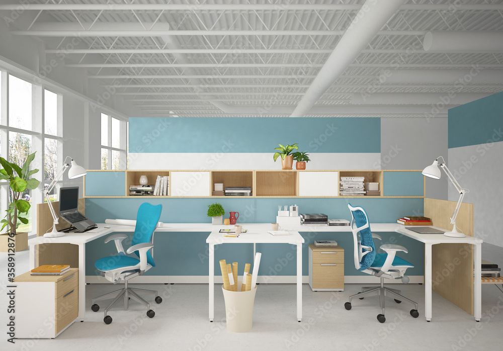 Fototapeta premium modern office interior 