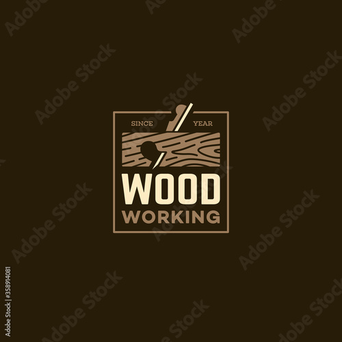Hand plane logo