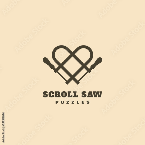 Scroll saw logo