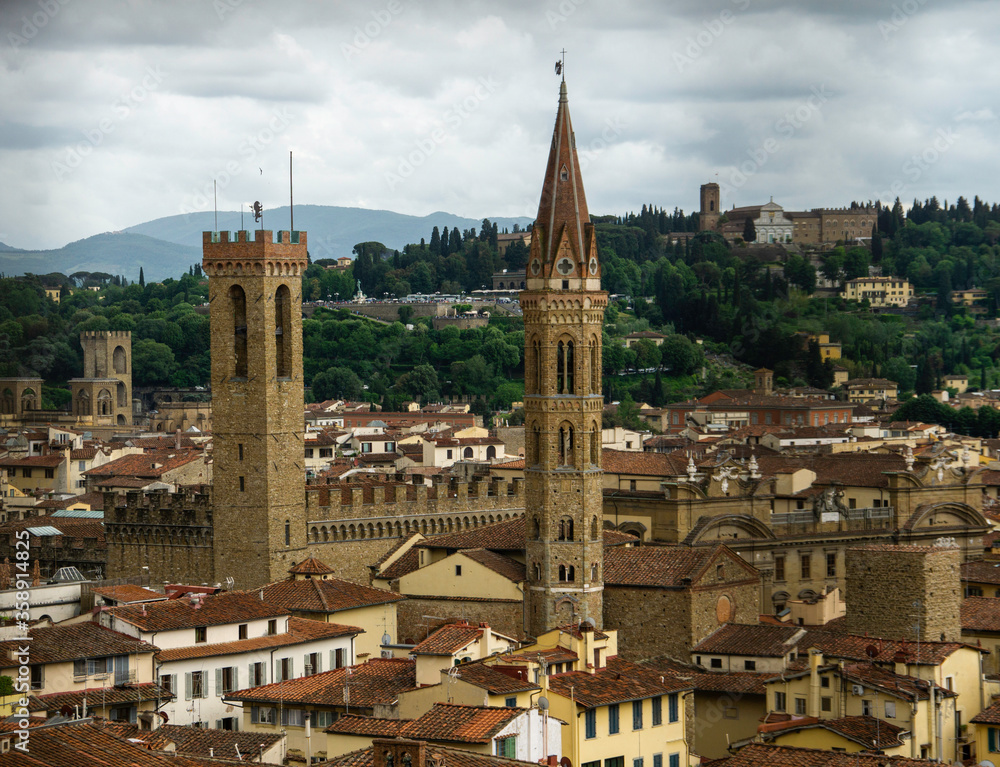 View of Florence, Italy in the Spring.
