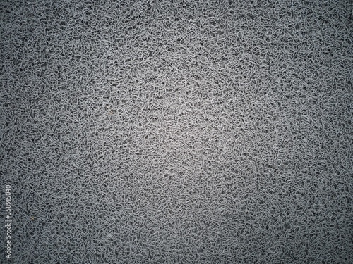 Close up used PVC cushion mat for texture background with soft focus