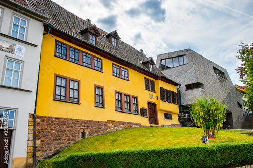 It's Colorful house in Eisenach, Thuringia, Germany