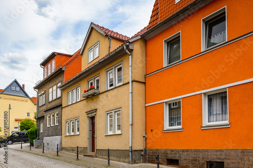 It's Colorful house in Eisenach, Thuringia, Germany