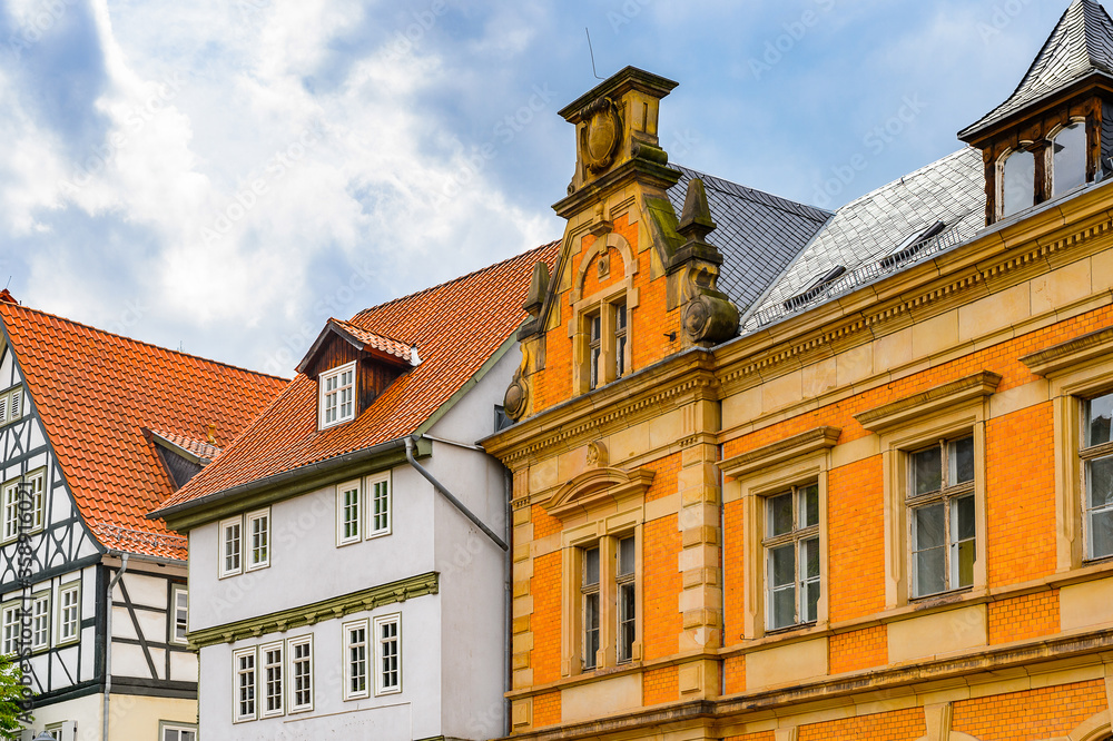 It's Architecture in Eisenach, Thuringia, Germany
