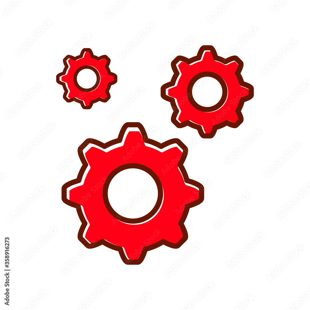Gear icon eps 10