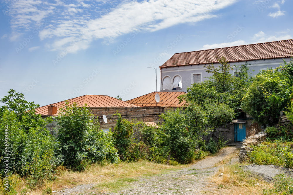 It's Houses of Sighnaghi, wine capital of Kakheti region in Georgia,