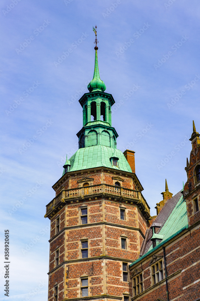 Frederiksborg Castle, Hillerod, Denmark. Actually it is the Museum of the National History Frederiksborg Castle, Hillerod, Denmark. Actually it is the Museum of the National History