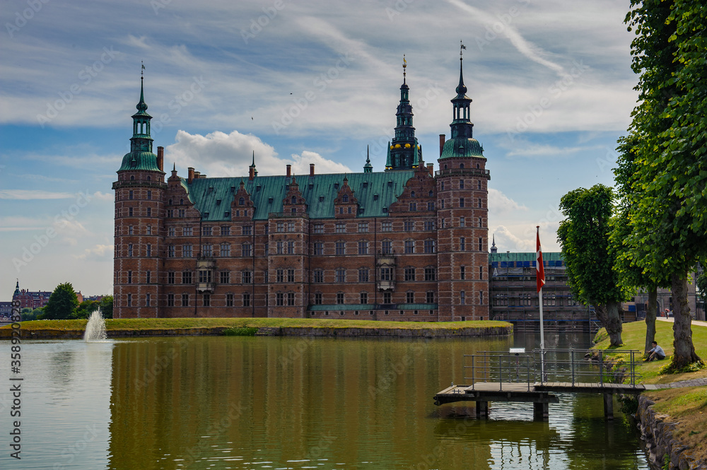 Frederiskborg Palace or Castle, Denmark