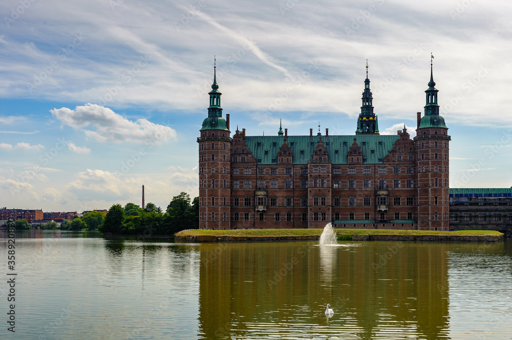 Frederiskborg Palace or Castle, Denmark