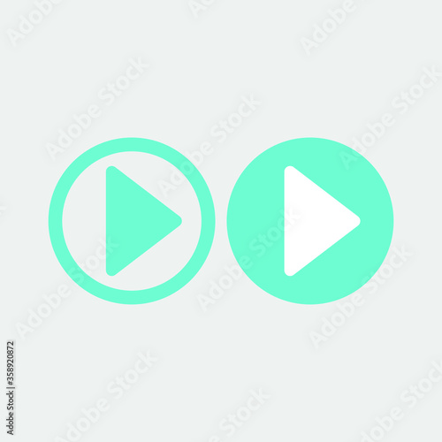 play button icon Free Download play button icon - GFXLoad