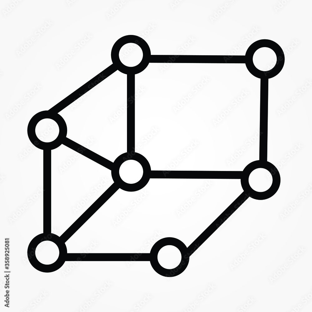 Connections vector icon. Flat blue symbol. Pictogram is isolated on a white background. Designed for web and software interfaces. Connections vector icon. Flat blue symbol. Pictogram is isolated on a white background. Designed for web and software interfaces.