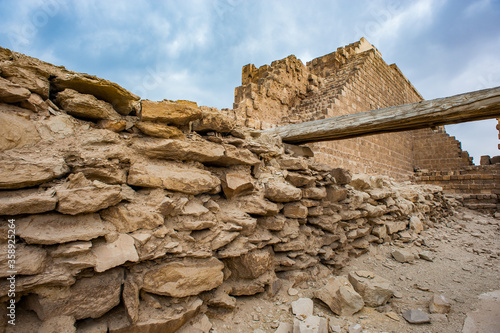 It's Ruins of the Saqqara necropolis, Egypt. UNESCO World Heritage photo