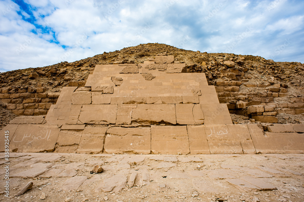 It's Saqqara New Kingdom necropolis, Egypt. UNESCO World Heritage