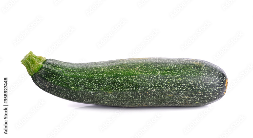 Zucchini cucumber isolated on white background Zucchini cucumber isolated on white background