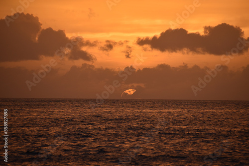 sunset on the sea © Ian