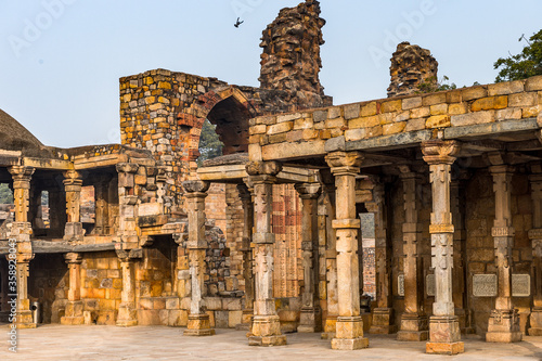 It's Part of the Qutb complex (Qutub), an array of monuments and buildings at Mehrauli in Delhi, India. UNESCO World Heritage Site