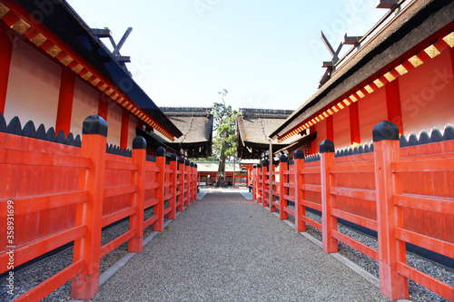 Sumiyoshi Grand Shrine  Osaka  Japan.