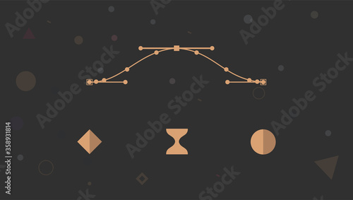 Keyframe Essentials in After Effects easy ease . motion graphics icon