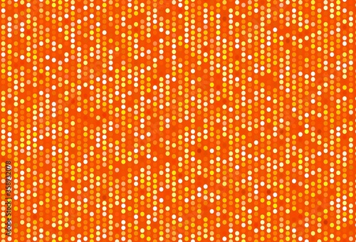 Light Orange vector layout with circle shapes.
