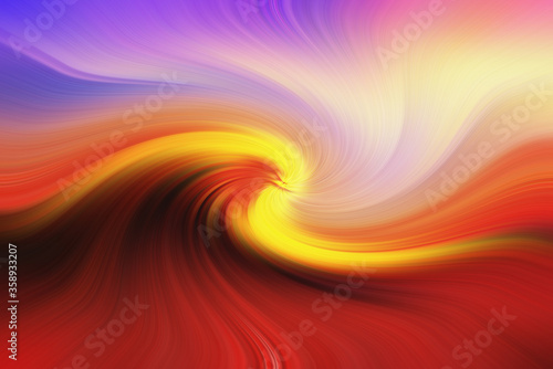 Wallpaper Mural colorful and abstract twirl and art forms Torontodigital.ca