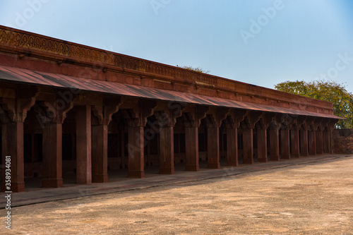 It's Architecture of the Fatehpur Sikri, a city in the Agra District of Uttar Pradesh, India. UNESCO World Heritage site.
