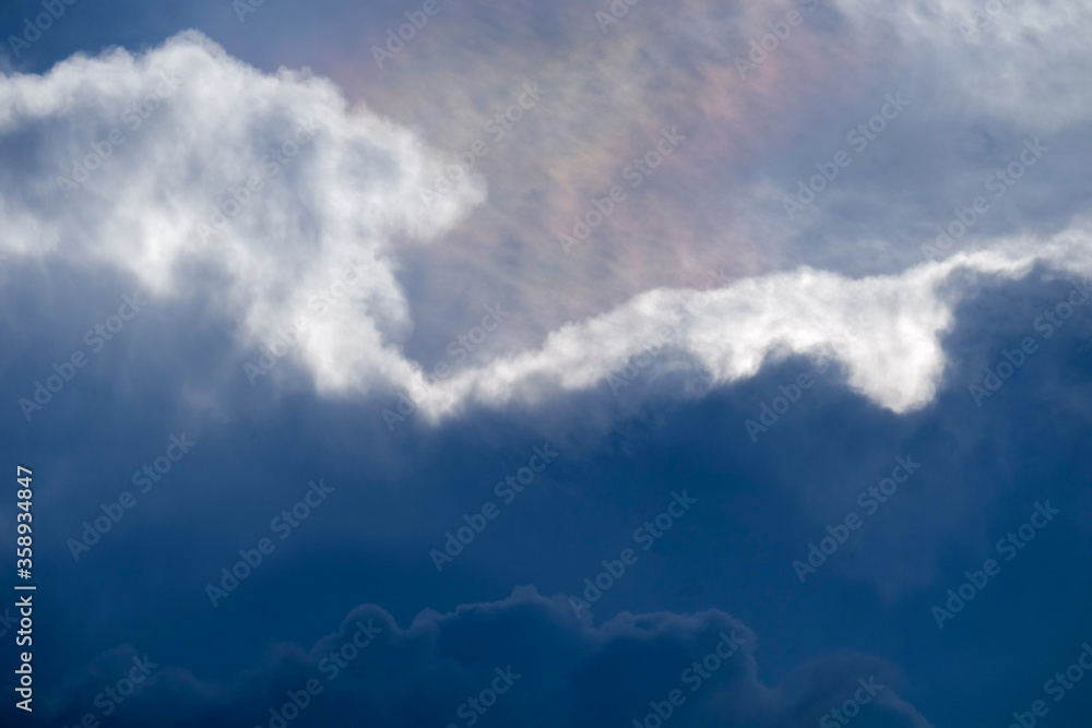 soft focus nimbus cloud and blue sky in the shiny day soft focus nimbus cloud and blue sky in the shiny day