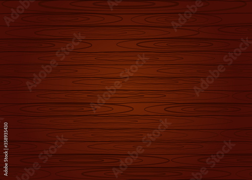Wood Texture Background - Vector Illustration