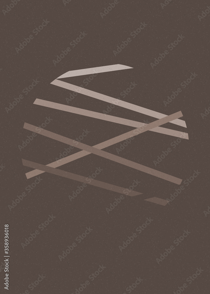 Crossing lines generativeart style colorful illustration Crossing lines generativeart style colorful illustration