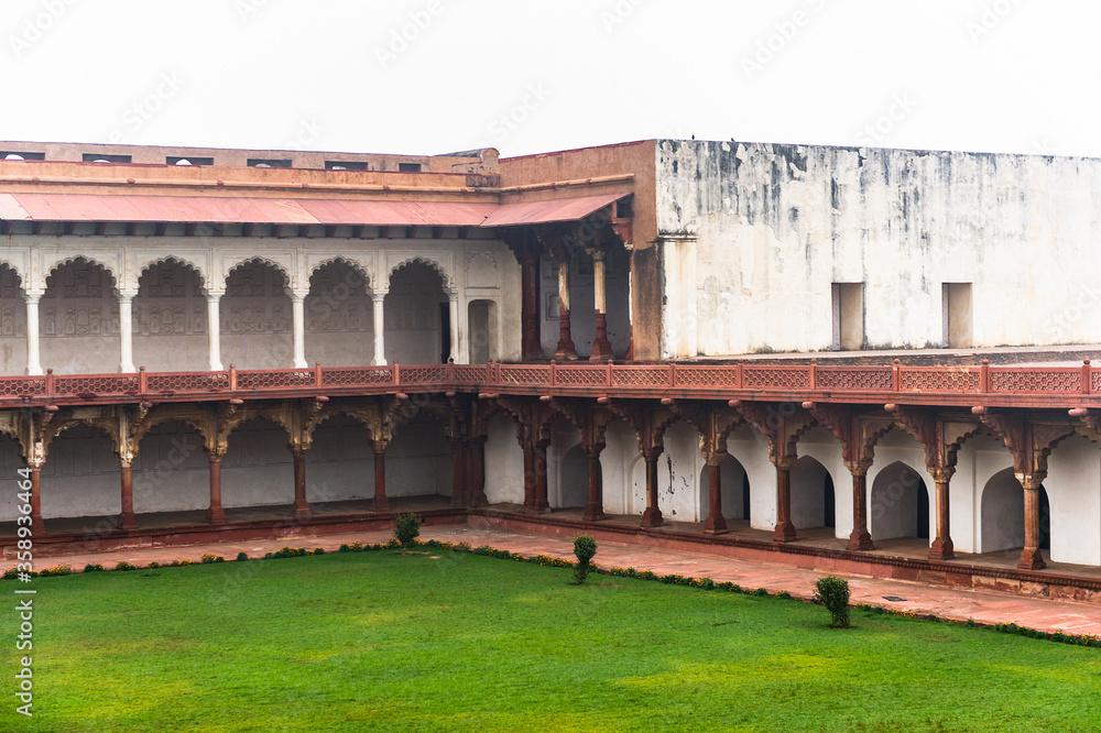 It's Part of the Red Fort of Agra, India. UNESCO World Heritage site.